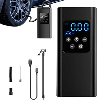 大幅値下 特価 多機能車用 空気入れ ポンプ ポータブル 電動エアポンプ 空気入 マルチエアーポンプ 空気入れ 大容量バッテリー ポータブル エア